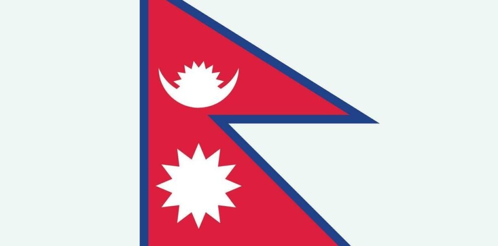 national-flag-of-nepal-nepali-nepalese-country-flag-federal-democratic-republic-of-nepal-detailed-banner-eps-illustration-cut-file-vector